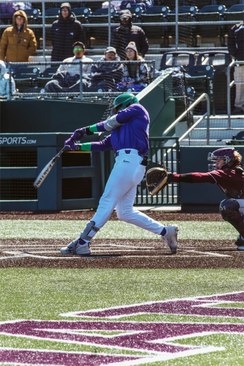 Shortstop Kaelen Culpepper swings against Missouri State on March 17 in Manhattan. The Wildcats beat the Bears 11-3 on March 17 and won at Missouri State 8-4 on April 3.