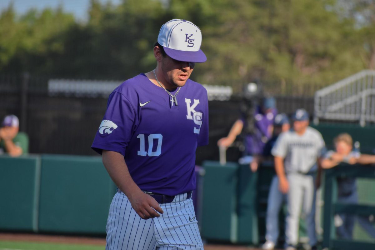 Pitcher Blake Dean walks off the field against BYU on May 18. Dean, a freshman, helped the Wildcats reach the 2024 Super Regionals and will aim to be key to the Wildcats taking the next step. 